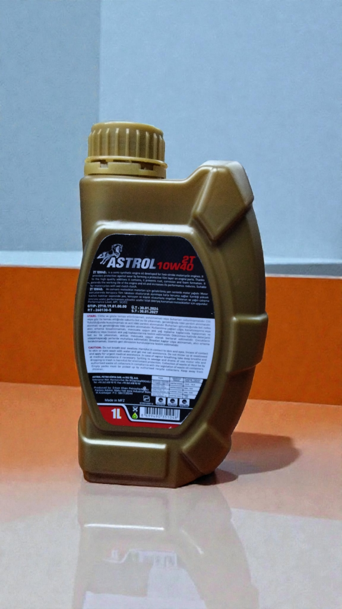 ASTROL 2T 10W40 PERFORMANCE 1LT MOTOR YAĞI