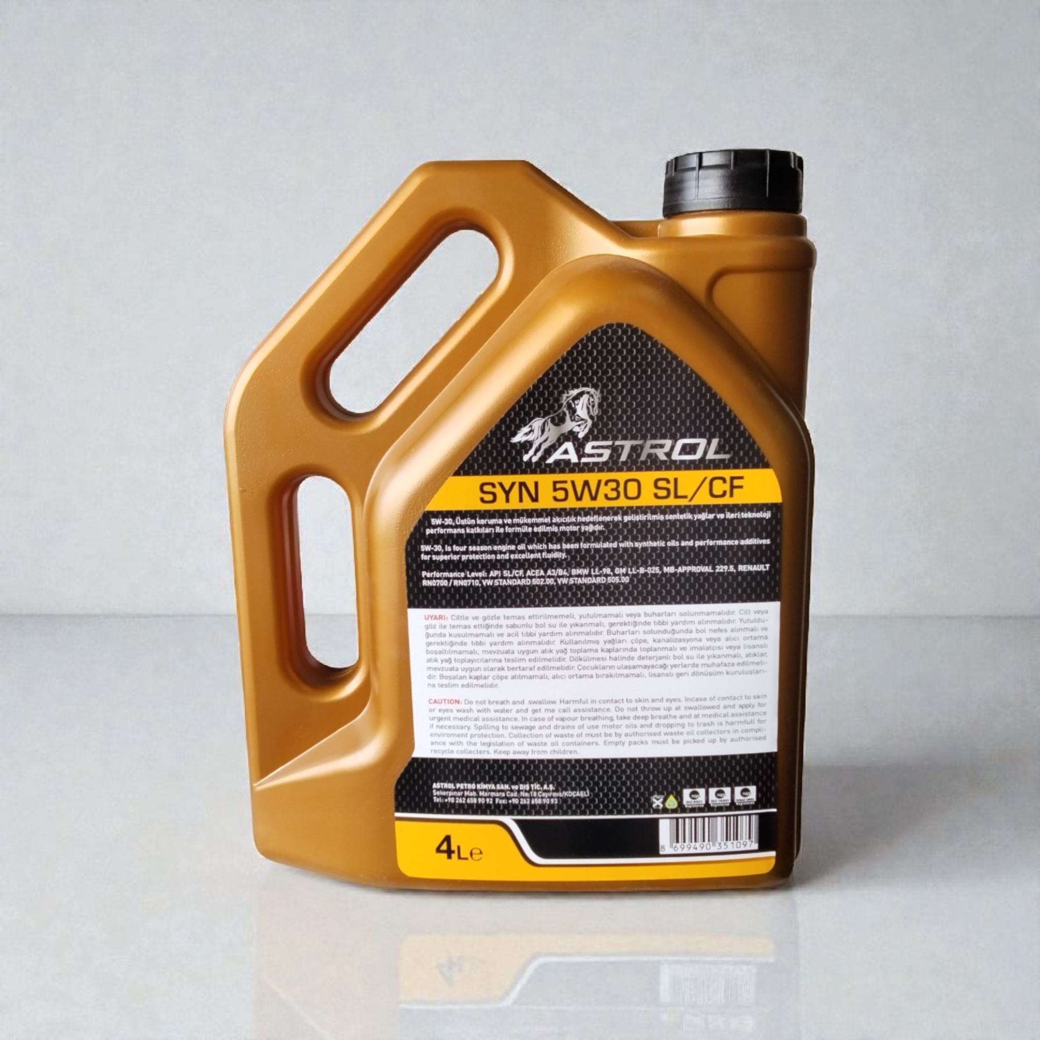 ASTROL SYN 5W30 MOTOR YAĞI