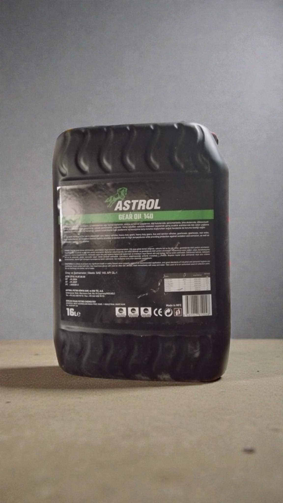 ASTROL GEAR OIL 140 YAĞ