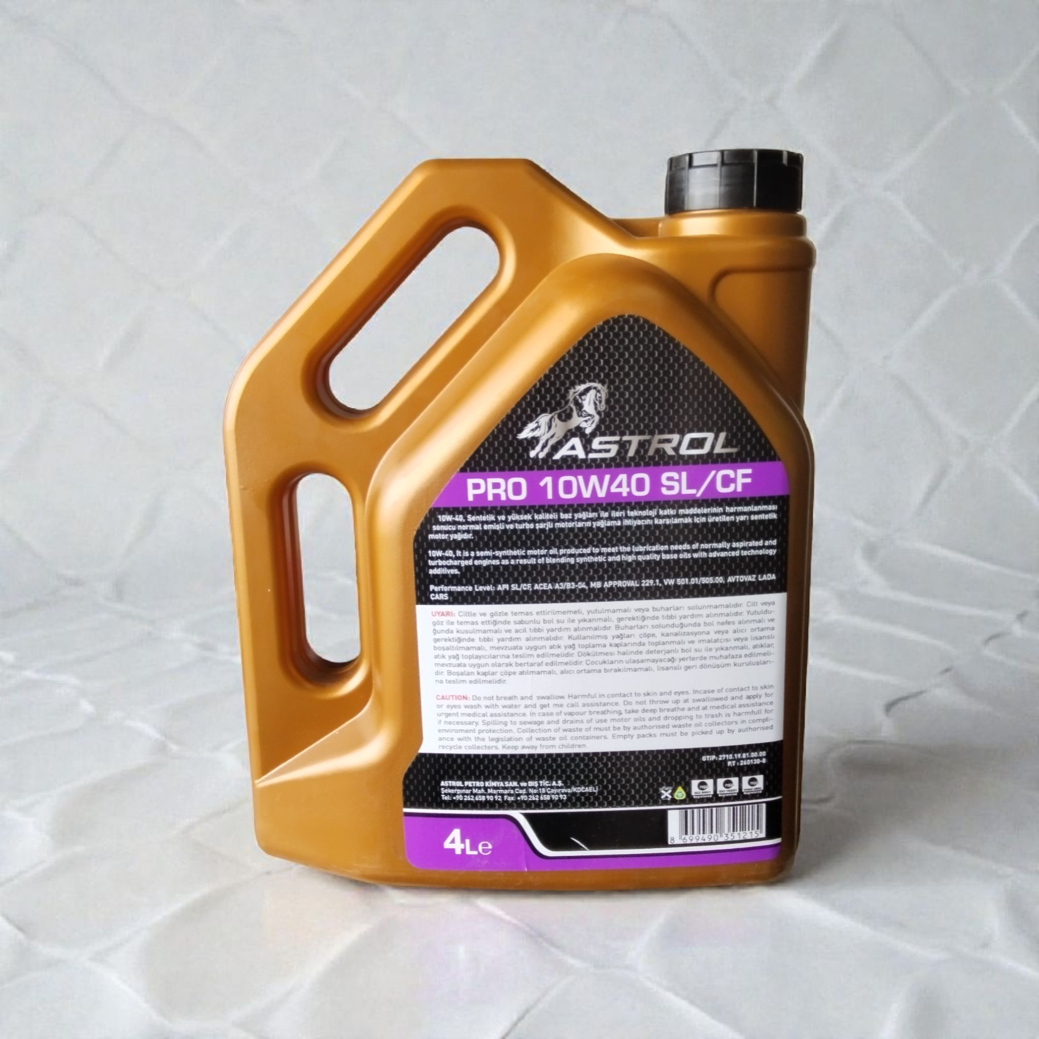 ASTROL PRO 10W40 MOTOR YAĞI