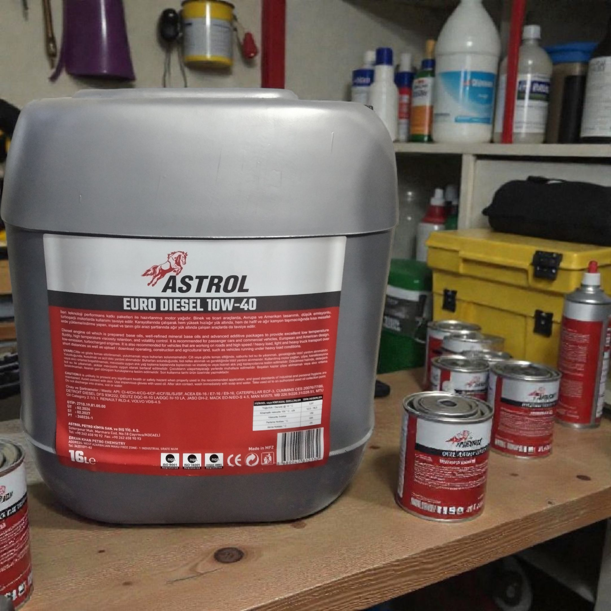 ASTROL 10W40 TIR MOTOR YAĞI