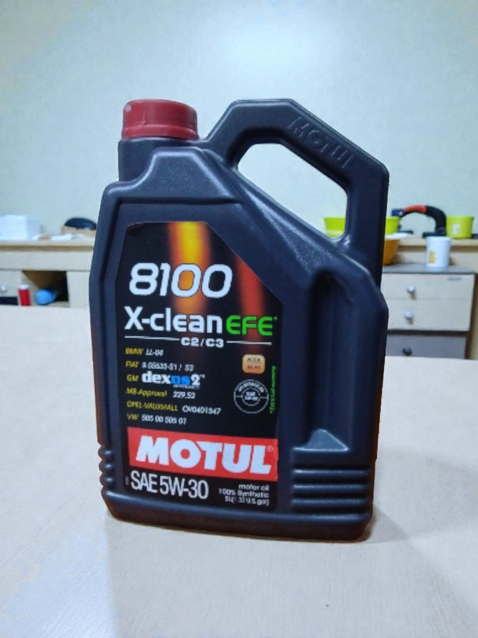 MOTUL SAE 5W30 X CLEAN EFE 8100